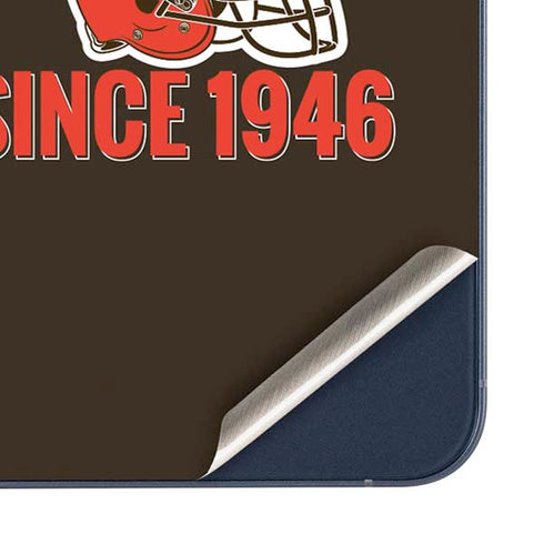 NFL Cleveland Browns Helmet Galaxy A36 5G Skin